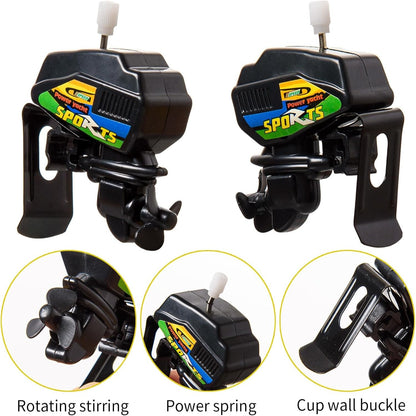 Cup Motor™ Outboard — Mini Motorboat Coffee Mixer