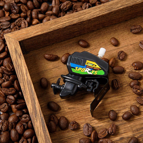 Cup Motor™ Outboard — Mini Motorboat Coffee Mixer